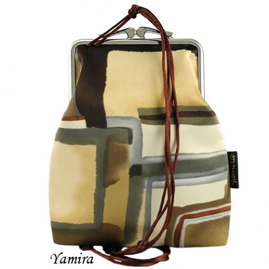 Torebka :: classic brown satin :: yamira