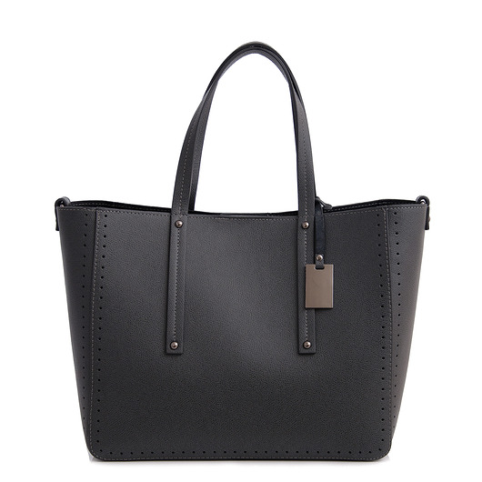 Torba skórzana SHOPPER z odpinanym paskiem Vera Bags