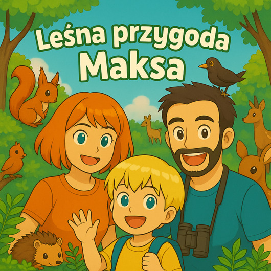 książeczki dla dzieci "Leśna przygoda" książeczka personalizowana