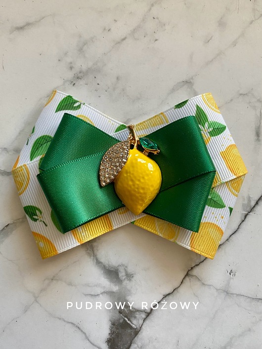 broszki Brosza z Cytryną Kolekcja Limitowana  FRUIT Nowość