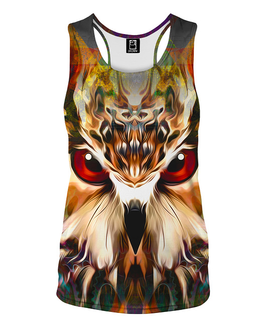 topy damskie DR.CROW Bokserka Top Owl