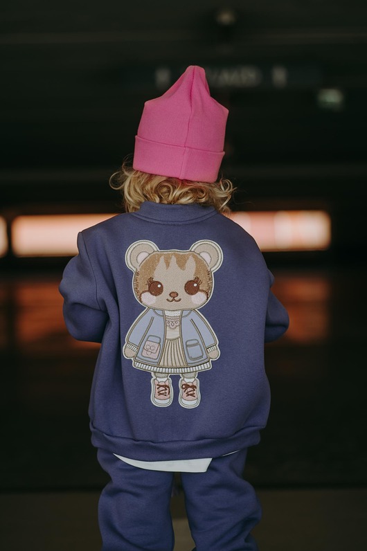 bluzy dla dziewczynki Bluza rozpinana Nell Teddy