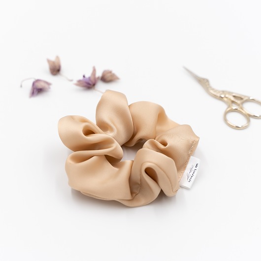 gumki do włosów Scrunchie/frotka Delikatna satyna
