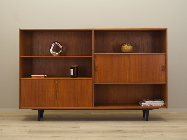 regały i półki Biblioteczka tekowa, design, lata 60, Westergaards M