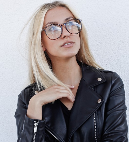 Canterbury Clear Lens Black Brylove