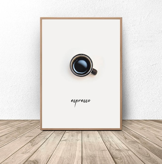plakaty Plakat do kuchni i jadalni "Espresso" A3 (297mm x 420mm)