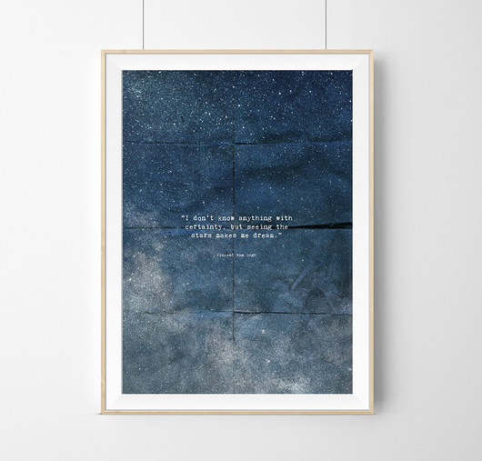 Plakat van Gogh(...)A3 wejustlikeprints