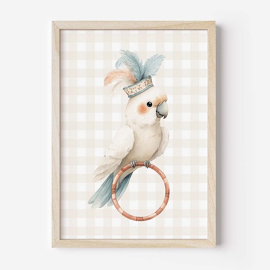 obrazy i plakaty do pokoju dziecięcego Plakat Na Ścianę Dla Dzieci Bajkowy Cyrk nr. 14