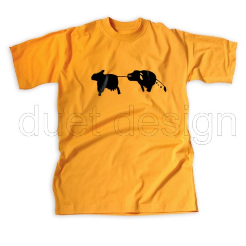 T-shirt A_025 duet design Duet design