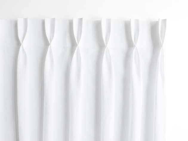 zasłony Zasłona na fleksach HEAVY PURE WHITE