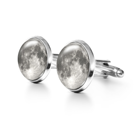 spinki do mankietów Księżyc - spinki do mankietów