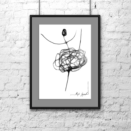 grafika 90 Maja Gajewska