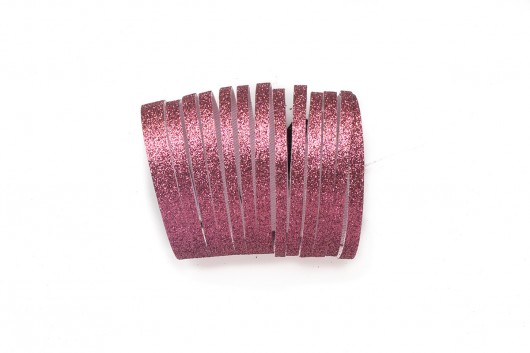 Bransoletka  multi brokat PINK patkas