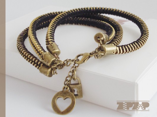 ZIPZAP bransoletka HEART KEY gxnet