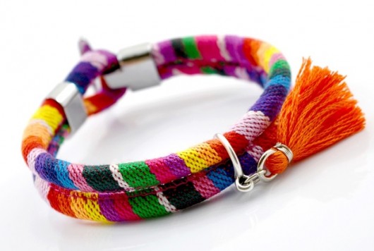 bransoletki - inne bransoletka boho JOYEE RAINBOW 