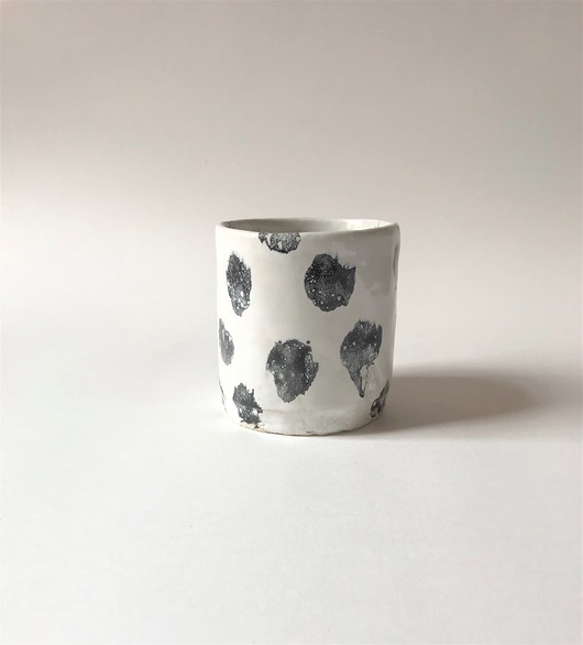 Kubek / Doniczka Black Ink - ĆMY Projekt Ładniej