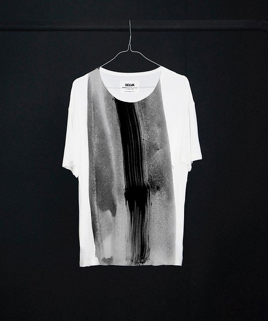 Yali abstract no.5 men's t-shirt - SELVA SELVA