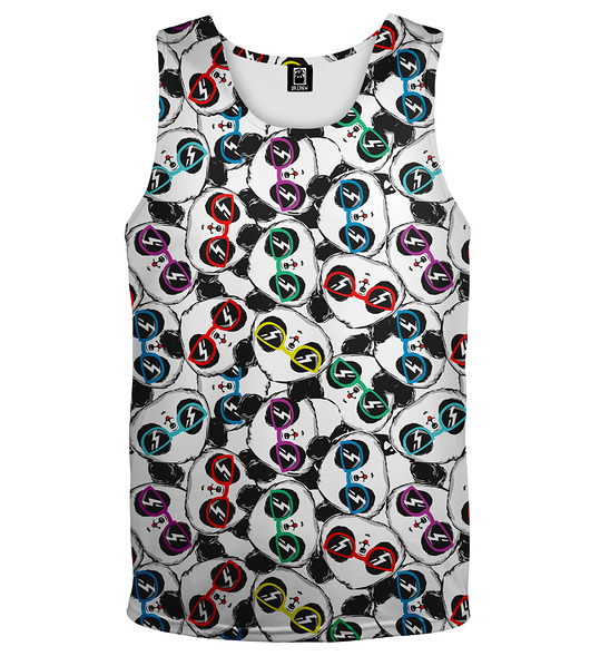 t-shirty męskie DR.CROW Bokserka Męska Pandy