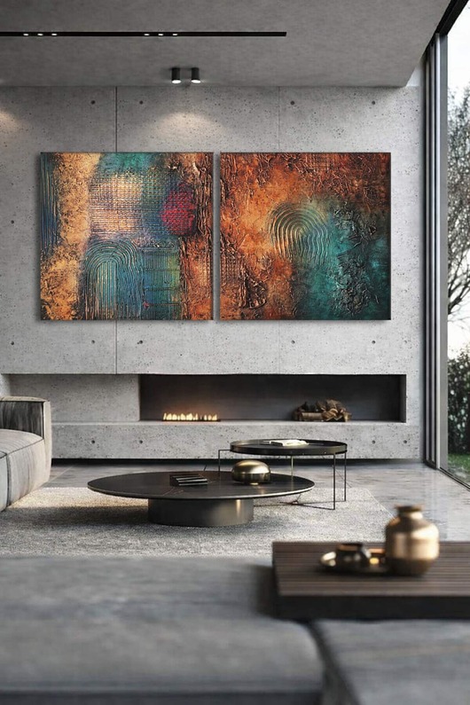 obrazy Duży obraz na ścianę wielki format 110x220cm