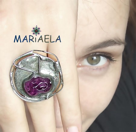 PIERŚCIEŃ ZMYŚLONY mniejszy MARIAELA