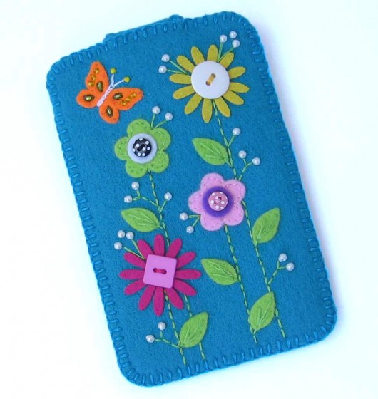 Etui na telefon Kwiaty  Tulis