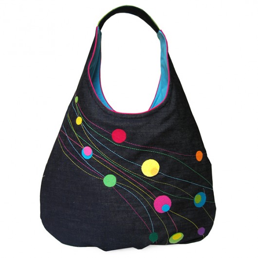 denim dots zamówienie BandaBag