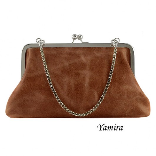 Torebka :: classic brown leather :: yamira