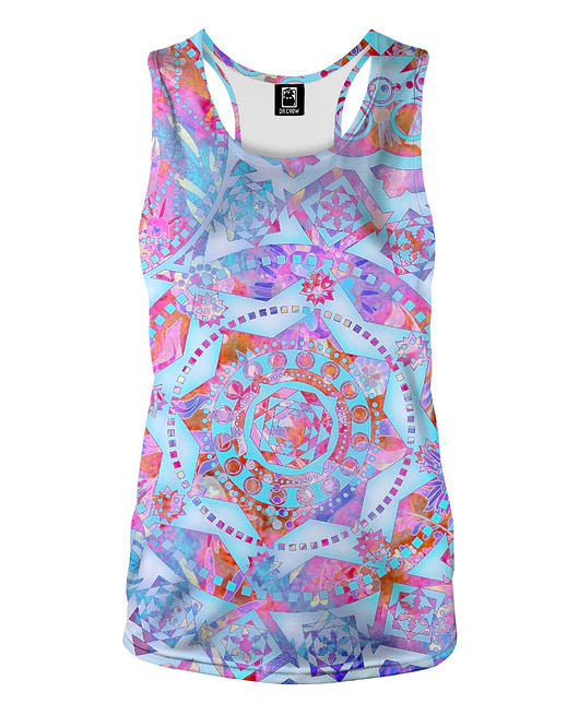 topy damskie DR.CROW Bokserka Damska Pastel Rococo