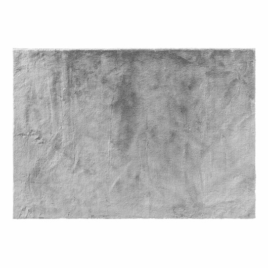 dywany Dywan szary 120x170 cm ze sztucznego futra