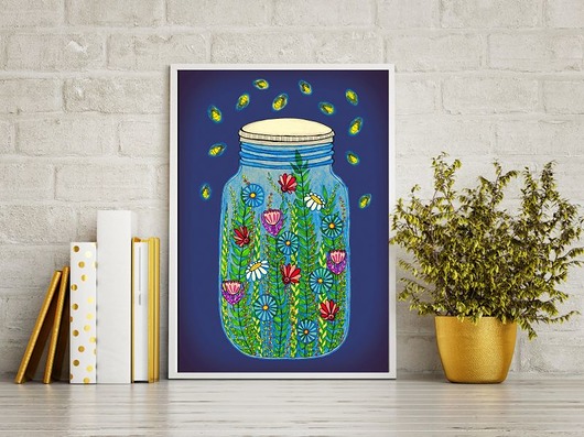 grafiki i ilustracje Świetliki