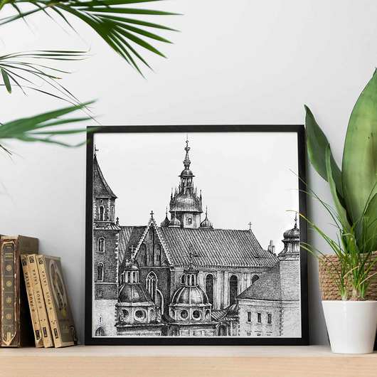 grafiki i ilustracje Kraków