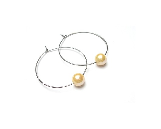 Alloys Collection /one pearl/ yellow KiKa pracownia