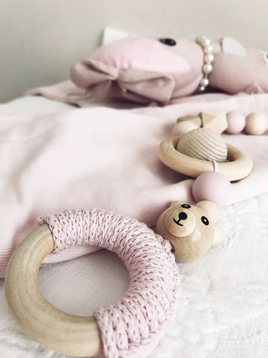 ZAWIESZKA DREWNIANA LIttle bear Mymami