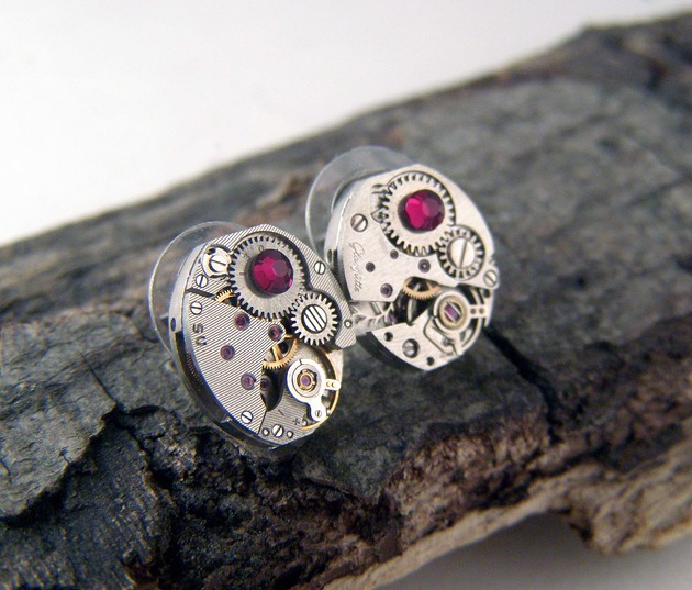 kolczyki - inne Mechaniczne kolczyki 340