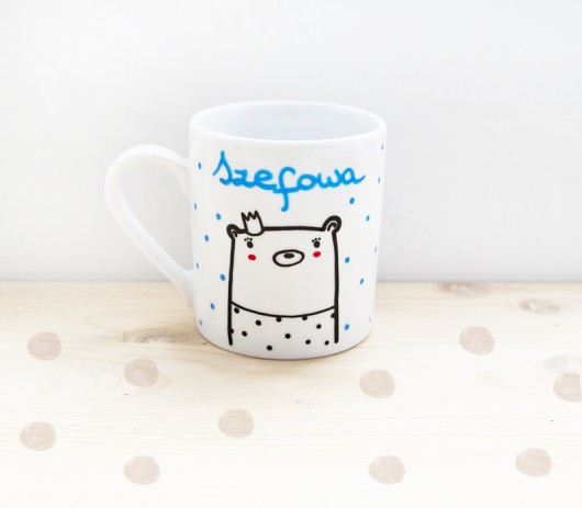 Szefowa - kubek porcelanowy  miamilu