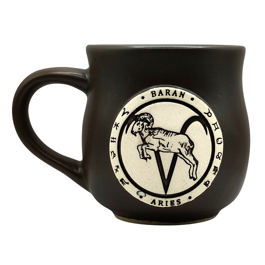 kubki Kubek Ceramiczny 300 ml ze Znakiem Zodiaku Baran 