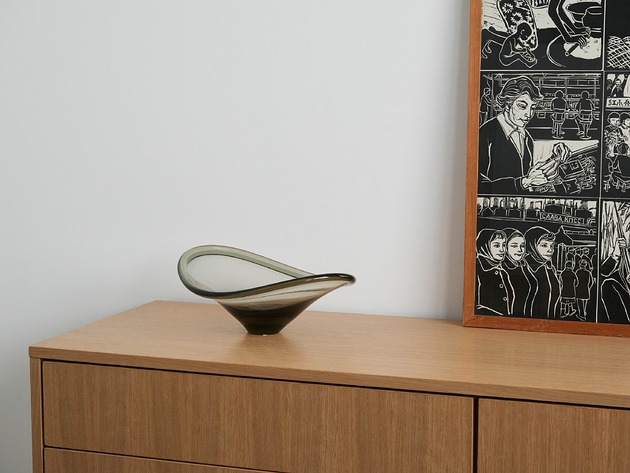 patery i talerze Patera Selandia, duński design, lata 50, Holmegaard, Per Lütken