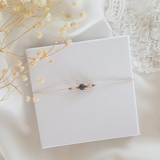 bransoletki z kamieni naturalnych Bransoletka labradoryt