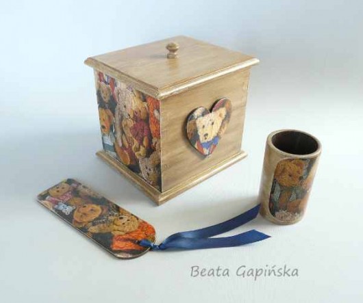 Miśkowy komplet Beata Gapińska
