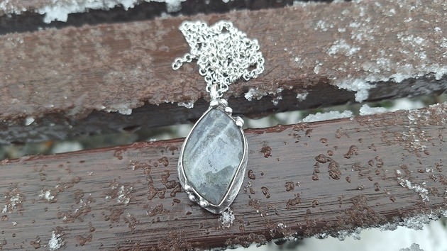 wisiory Szarość - wisiorek