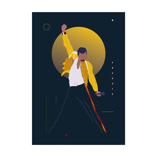 plakaty Plakat Freddie Mercury