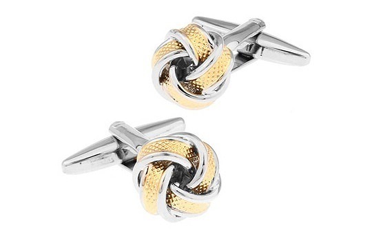 Spinki do mankietu Ekskluzywne  złote cufflinks AKADEMIA STYLU