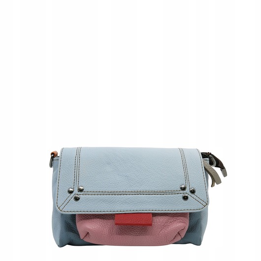 torby na ramię Torebka skórzana, miękka, na ramię długi pasek oryginalna zero waste OLIVKA