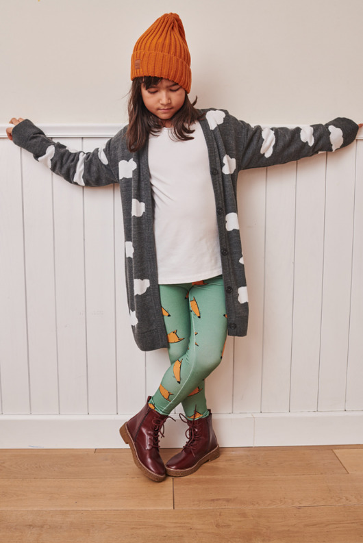 Sweter dziecięcy SKY szary unisex mamatu
