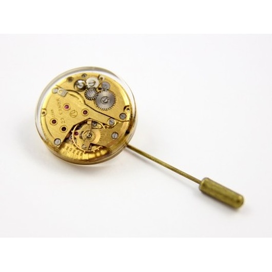 muszki i krawaty PIN - Golden Bronze Undercover