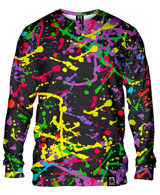 bluzy męskie Bluza Bez Kaptura Męska DR.CROW Art