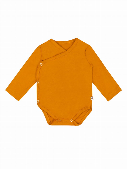 Body kimono bambusowe musztarda DR NanafOrganic