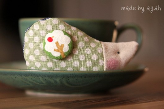 Broszka jeżyk made by agah