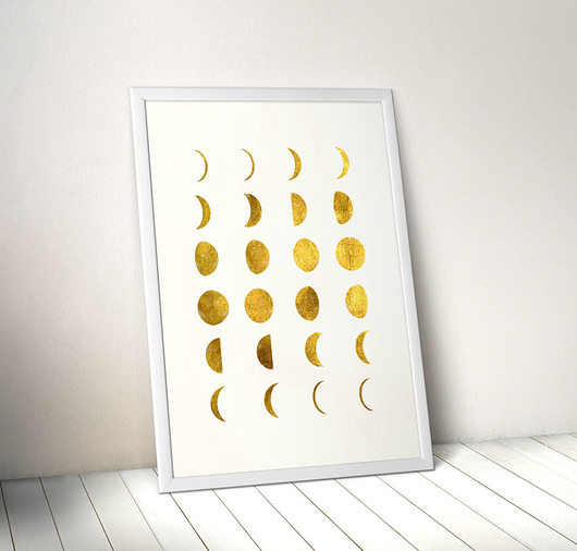 MOONS | 50x70 cm Anita Tomala
