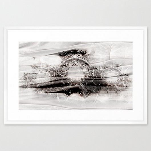plakat 100x70 WHITE LACE ED design for fun
